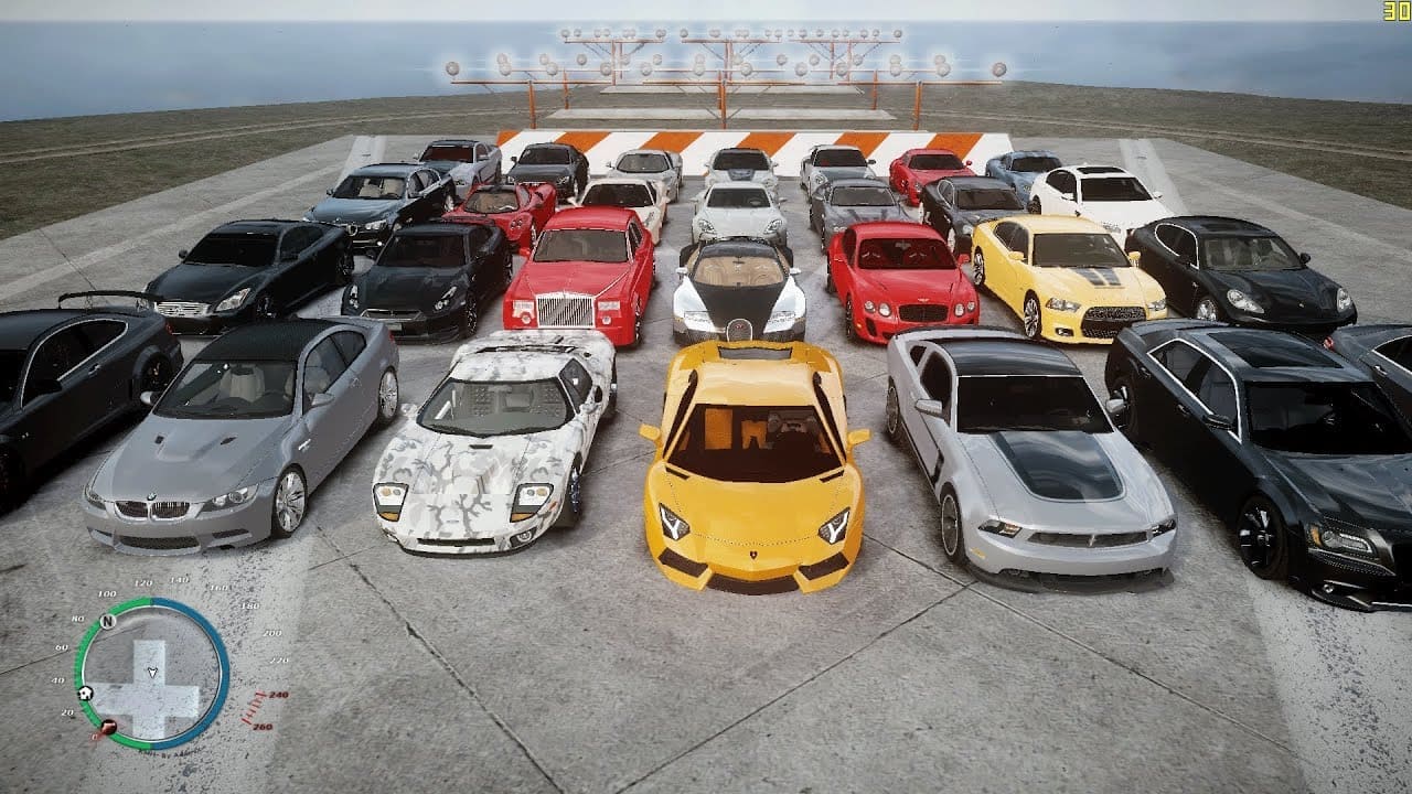 بهترین و متنوع ترین ماشین ها را در بازی خواهید دید.