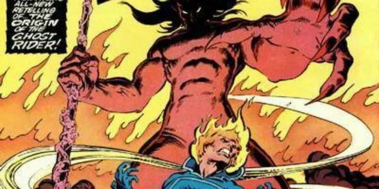 بهترین کمیک های گوست رایدر Ghost Rider: Volume 1 #68 The Curse Of Johnny Blaze