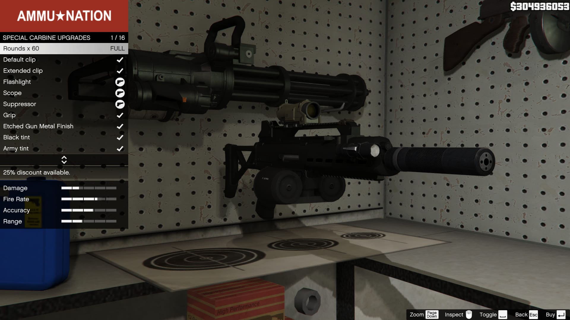 Special Carbine از بهترین سلاح های بازی GTA V (جی تی ای وی)