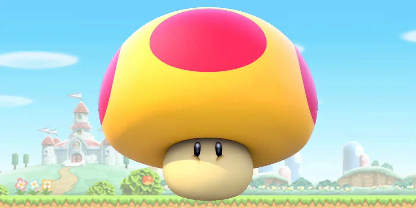 مگا قارچ در فیلم The Super Mario Bros. 2